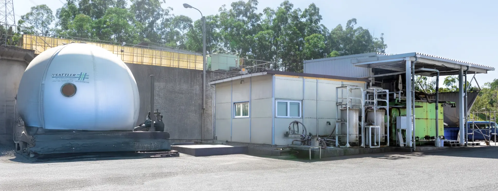 バイオガスプラント 写真