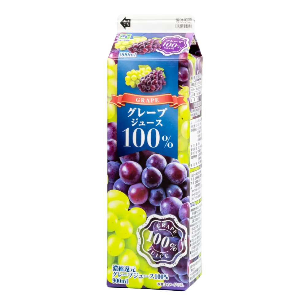 グレープジュース100%<br>900ml