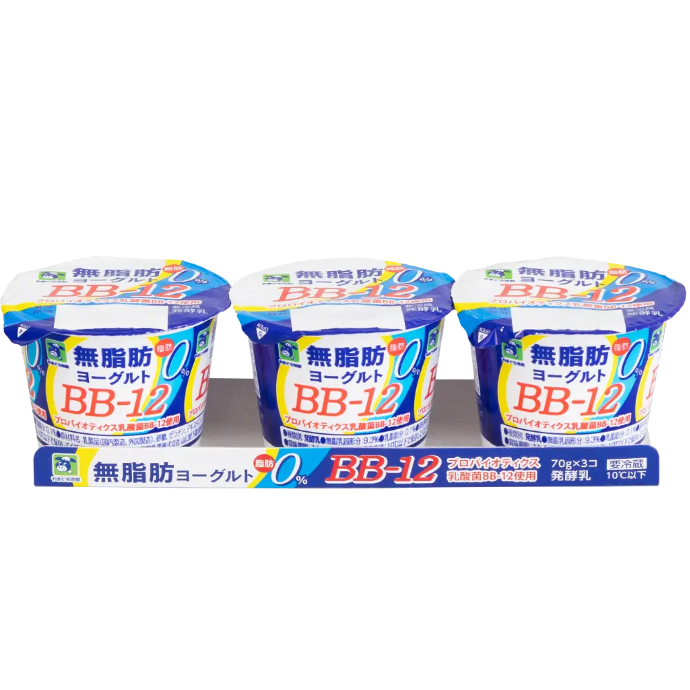 無脂肪ヨーグルト 70g×3